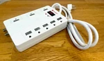 Utilitech Power Strip Surge Protector Plug Computer 8 Outlet Model UTPB4120. Fixed Price $19.99.