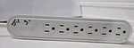 Rca PS26000S 6-OUTLET Surge Protector White. Fixed Price $12.00.