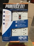 Tripp Lite TLP808 Surge Suppressor Outlets Ft Cord 1440 Joules - Vanilla. Fixed Price $28.00.