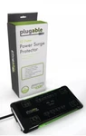 Plugable Surge Protector Power Strip W/ Usb, 12 Ac Outlets, 25FT Extension Cord. Fixed Price $60.00.