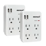 Oviitech Multi-functional Wall Mount Outlet,surge 4 Outlets, White. Fixed Price $19.53.