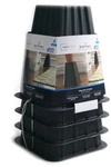 Mainstays Home Management Tall Bed Risers, Black, 4-PACK, Assembled Size 6.75. Fixed Price $8.40.