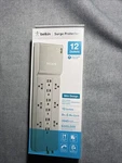New Belkin Home/office BE108230-12 Surge Protector Box Outlets. Fixed Price $25.00.