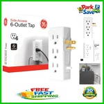 6 Outlet Side Entry Power Tap With Surge Protection & Usb Ports - Listed. Fixed Price $17.09.