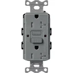 Claro 20-AMP Tamper Resistant Duplex Receptacle, Slate (SCR-20-GFST-SL). Fixed Price $135.99.
