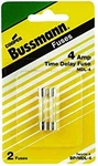 Bussmann BP/MDL-4 Amp Glass Tube Time Delay Fuse Pack Of 2. Fixed Price $41.75.