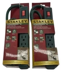 New Lot - 2 Stanley Powermax 6 Strips Outlet. Fixed Price $20.99.