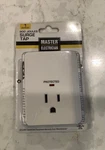 New In Package Master Electrician 900 Joules Surge Tap 1 Outlet White Protected. Fixed Price $9.95.