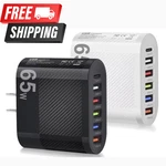 6PORT Usb Hub Wall Charger Travel Fast Charging Station Power Ac Adapter Plug. Fixed Price $7.49.