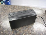 Apc Back Ups, 650VA/360W, Floor/wall Mount 120V, 7X Nema 5-15R Outlets, Usb. Fixed Price $37.49.