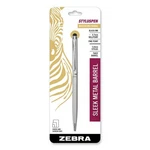 Zebra 33161 Styluspen Twist Ballpoint Pen/stylus, Silver. Fixed Price $14.53.