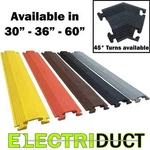 Home & Office Low Profile Drop Over Cord Protector - Length Option 30", 36", 60". Fixed Price $14.99.