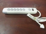 Woods 6939A1 Used 7-AC Surge Protector Power STRIP(125 Vac, 15 Amps, 60 Hz). Fixed Price $8.99.