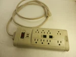 Vintage -belkin F5C595 -tel, Surgemaster Ii Power Strip Protector 8-OUTLET. Fixed Price $9.78.