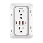Plug Power Strip With 6 Ac Outlets 4 Usb PORT(2 Type C), Multi Socket Wall. Fixed Price $13.99.