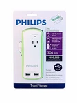 Philips Travel Surge Protector Brand New Factory Sealed!. Fixed Price $14.98.