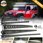 Slim 7"-50" Led Work Light Bar Combo/single/strobe Fog Driving Suv Atv Offroad. Fixed Price $8.88.