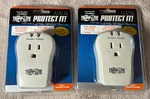 Tripp-lite Portable Surge Protector Direct Wall Plug-in Travelcube X2. Fixed Price $26.99.