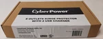 Cyberpower Outlets Surge Protector With 2 Usb Charger CSP806U Opened - New. Fixed Price $30.00.