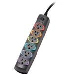 Kensington K62146NA Smartsockets Surge Strip, 370 Joules, Ft - Gray. Fixed Price $38.22.