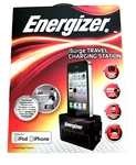 Energizer Isurge Travel Charging Station Ipod/iphone New (black). Fixed Price $18.98.