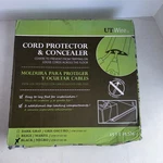 Wire Cord Protector With 3-CHANNELS For Floor Gray 15FT UTW-CP1501-BK. Fixed Price $11.39.
