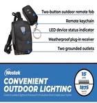 Westek RFK306LC Outdoor Wireless Remote & Plug-in Receiver Kit, New. Fixed Price $14.95.