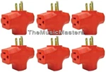 (6) Grounded 3-WAY Electric Adapter Outlet Ac Wall Plug Triple Power Splitter. Fixed Price $26.99.
