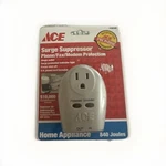 Surge Suppressor Phone Fax Modem Protection Ace Hardware Sealed. Fixed Price $14.97.