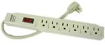 Outlet Surge Protector Right Angle Power Strip Plug Grey Topzone 06-TZN7895SB. Fixed Price $20.63.
