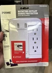 Prime Rotating Surge Protector (PBRUSB346S) 2 Ports. Fixed Price $10.99.