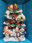6 Outlet Claus Wall Adapter (santa's Power) Handpainted Christmas Nib. Fixed Price $14.99.