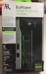 New Ecoficient Surge Protector 8 Outlets 2 Usb Charging Ports For Home Office. Fixed Price $25.00.