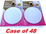 Prime-line Scu 9244 Textured Wall Protector Bumper, White, Vinyl, 5 (48 Pack). Fixed Price $120.00.