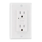 Royal Pacific Tamper Resistant Ground Fault Circuit Interrupter Duplex Outlet. Fixed Price $18.00.