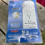New Rca Universal Surge Protector SPT300 410 Joules Smart Plate Series $5000. Fixed Price $13.42.