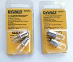 Dewalt DW9063 Flashlight Replacement Bulbs Two Packs 14.4 Volt Free Shpn. Fixed Price $17.99.