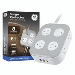 Surge Protector, 8 Grounded Outlets, 2 Usb-a, Usb-c, 15W Shared, 1500J, 14A. Fixed Price $50.33.