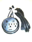 Wirerun WR-BONITO-PPPXX-96 Power Grommet & Usb Data Desk Outlet. Fixed Price $35.00.
