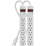 Belkin International Inc F5C048-2 6 OUTLT;200JLS;2CORD Lifetime 2-PACK Product. Fixed Price $27.47.