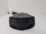 1FT 3 Out Power Black Pro Extension Cord. Fixed Price $12.50.