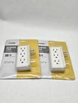 X2 Prime PB801020 6 Side Outlet Space Saver Power Tap White Lot Of. Fixed Price $10.00.