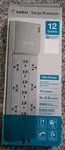 Belkin BE112230-08 Feet Outlets 3780 Joules Surge Protector With Telephone. Fixed Price $21.99.