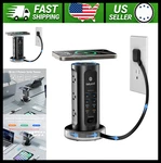 Kakyanill Usb Charging Station Power Strip Tower, 9 Outlets, 8 Ports. Fixed Price $64.99.