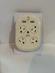 360ELECTRICAL Revolve 2.4 Surge Protector With Rotating Outlets And Usb Port. Fixed Price $19.98.