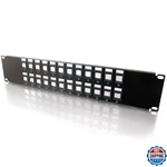 C2G/CABLES Go Legrand - Multimedia Patch Panel, Blank Keystone. Fixed Price $40.73.