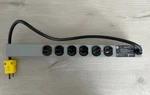 Hammond Mfg 1583H6A1 Rack Mount Strip, 15A, Outlets,. Fixed Price $36.71.