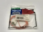 New! Tripp Lite N520-02M 6FT Duplex Multimode 50/125 Fiber Optic Patch Cable. Fixed Price $9.75.