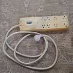 Rca 8 Outlet Plug Strip Surge Protector Model SCTV160, Can Wall Mount, Vintage. Fixed Price $49.99.