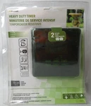 Woods Outdoor 7 Day Heavy Duty Timer #50015 Digital Plug In 2 Outlets Nos. Fixed Price $19.95.